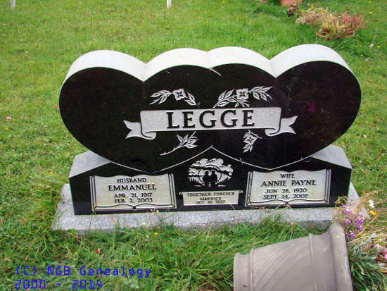 Emmanuel and Annie Payne Legge