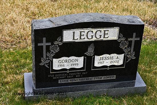 Gordon & Jessie A. Legge