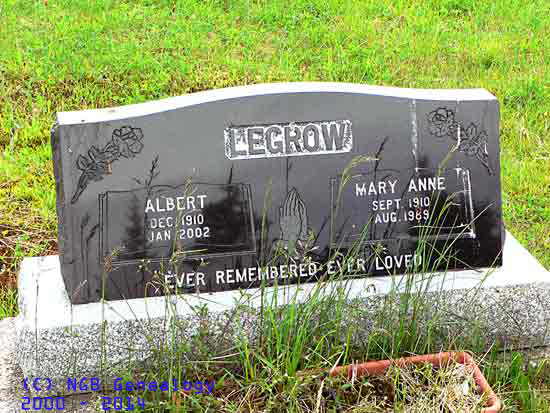 Albert and Mary Anne Legrow