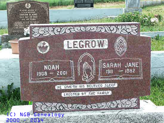 Noah and Sarah Jane Legrow
