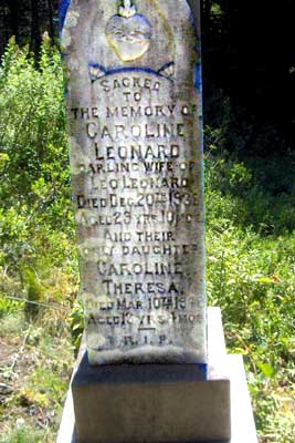 Caroline and Theresa Leonard