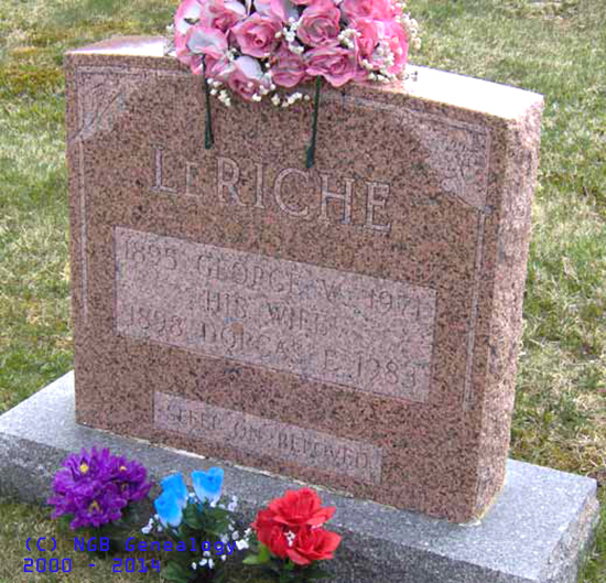 George and Dorcas LeRiche