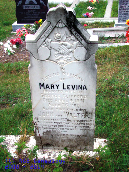 Mary, John and Walter Lavina