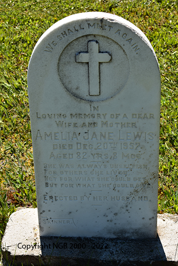 Amelia Jane Lewis