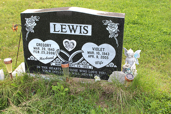 Gregory & Violet Lewis