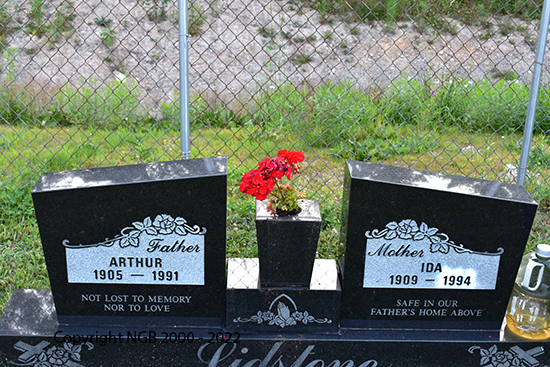 Arthur & Ida Lidstone