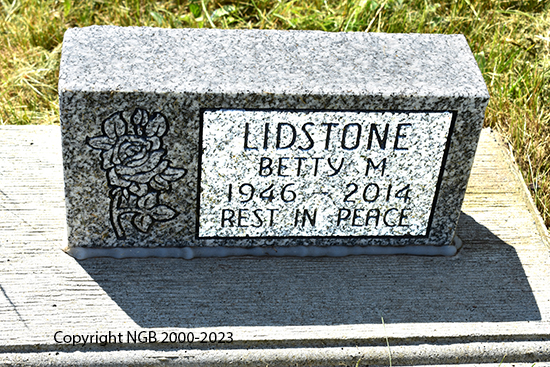 Betty M. Lidstone
