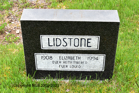 Elizabeth Lidstone