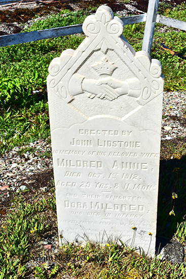 Mildred Annie & Dora Mildred Lidstone