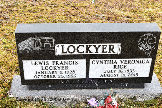 Lewis Francis & Cynthia Veronica Lockyear
