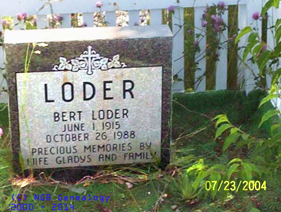 BERT LODER