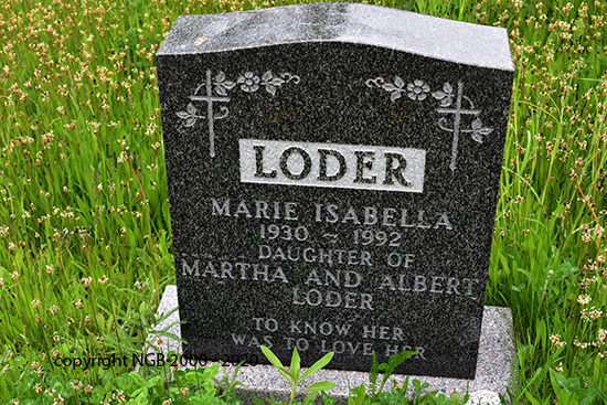Marie Isabella Loder