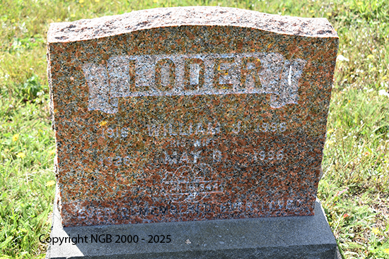 William J, & May D. Loder