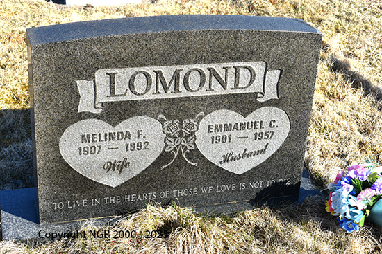 Emmanuel C. & Melinda F. Lomond