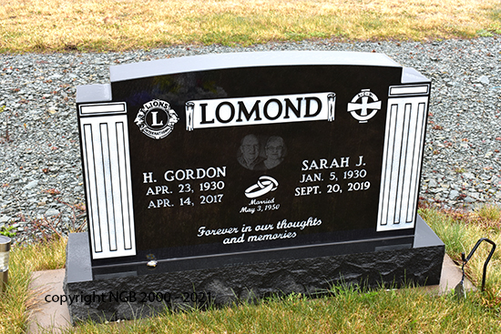 H. Gordon & Sarah J. Lomond