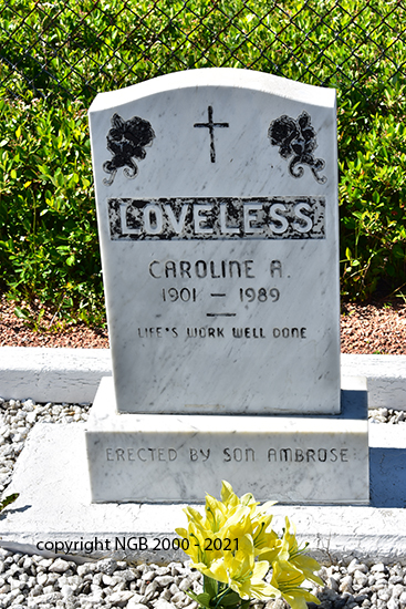 Caroline A. Loveless