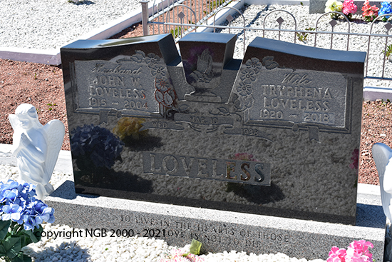 John W. & Tryphena Loveless