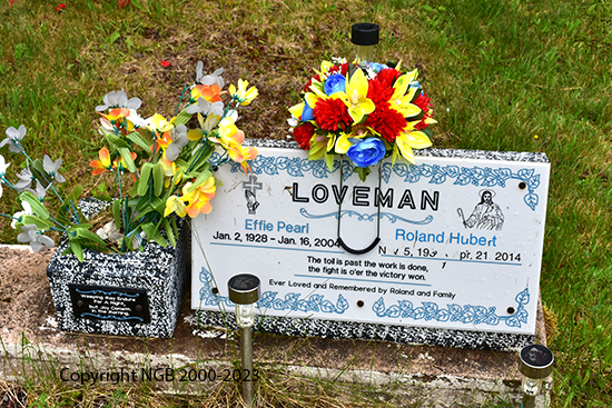 Roland & Effie Pearl Loveman