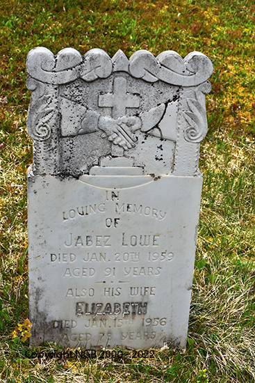 Jabez & Elizabeth Lowe