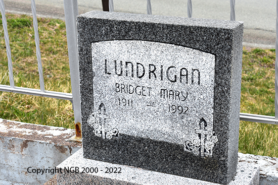 Bridget Mary Lundrigan