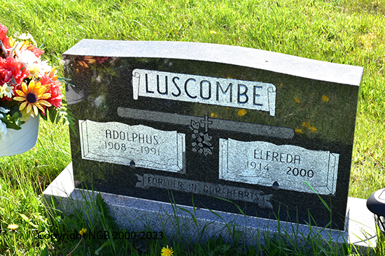 Adolphjus & Elfreda Luscombe