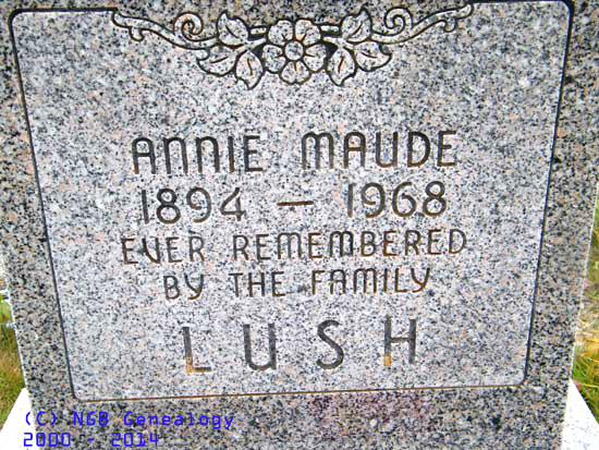 Annie Maud Lush