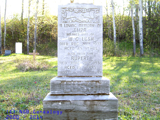 Eliza, W. C. and Rupert Lush