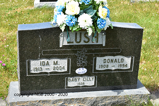 Donald, Ida M. & Baby Lush