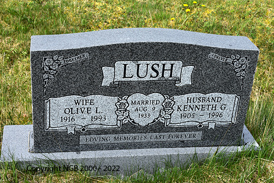 Kenneth G. & Olive L. Lush