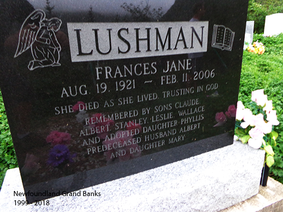 Frances Jane Lushman