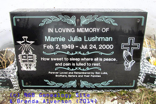 Mamie jULIA Lushman