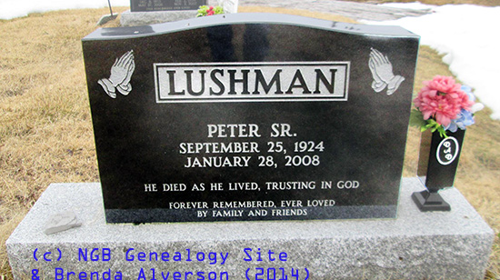 Peter Lushman Sr.