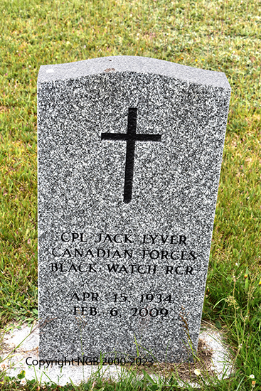 CPL Jack Lyver