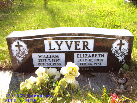 William and Elizabeth Lyver