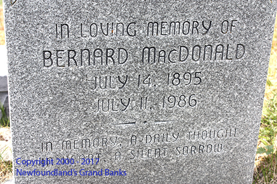 Bernard MacDonald