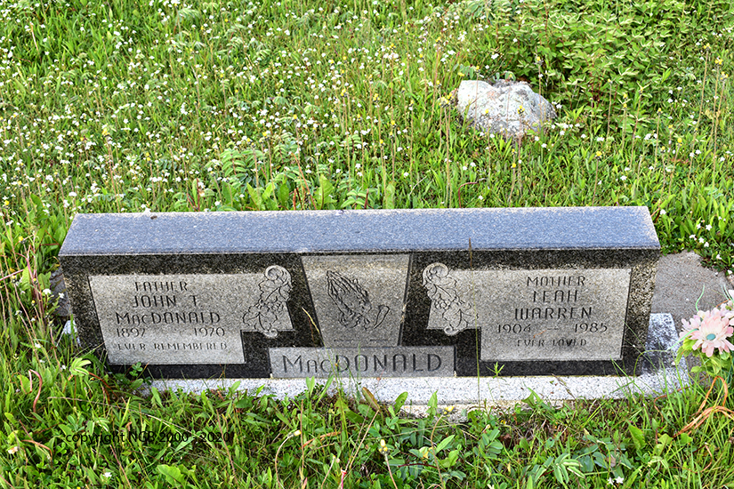 John T. & Leah MacDonald