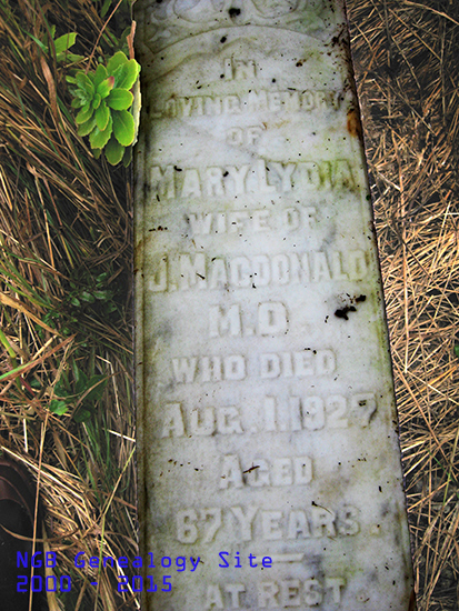 Mary Lydia MacDonald
