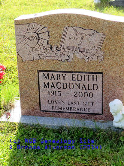 Mary Edith MacDonald