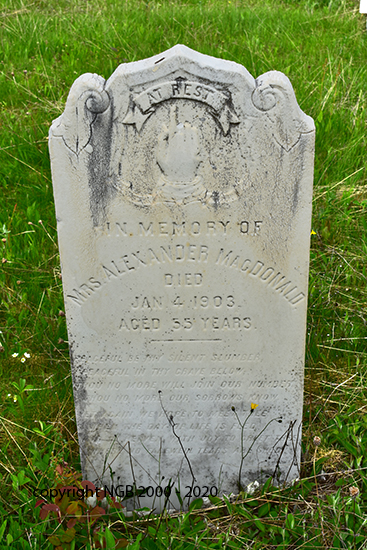 Mrs Alexander MacDonald
