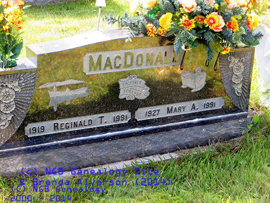 Reginald T. & Mary A. MacDonald