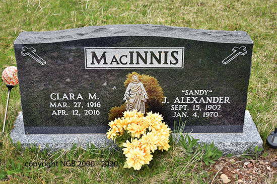Clara M. & J. Alexander MacInnis