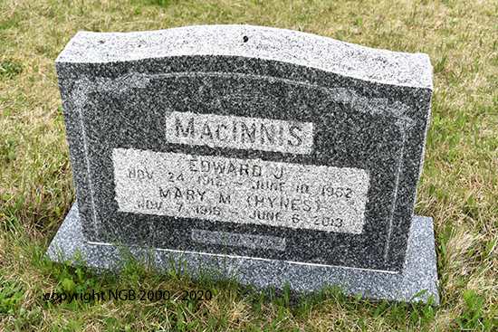 Edward J. & Mary M. MacInnis