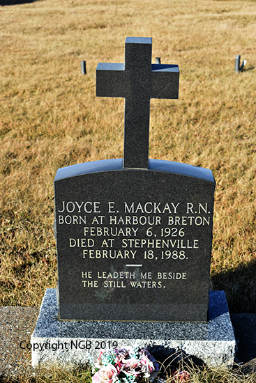 Joyce E. Mackay R.N.
