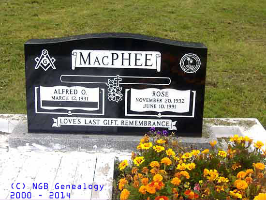 Alfred and Rose MacPhee