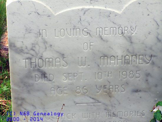 Thomas W. Mahaney