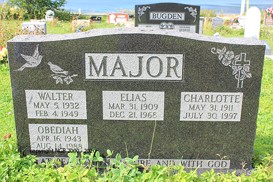 Walter, Elias, Charlotte & Obediah Major