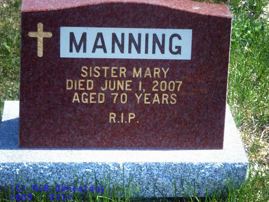 Sr. Mary Manning