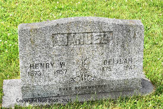 Henry W. & Delilah Manuel