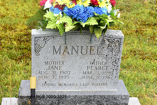 Pearce & Jane Manuel