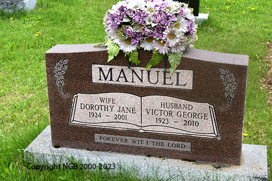 Victor George & Dorothy Jane Manuel